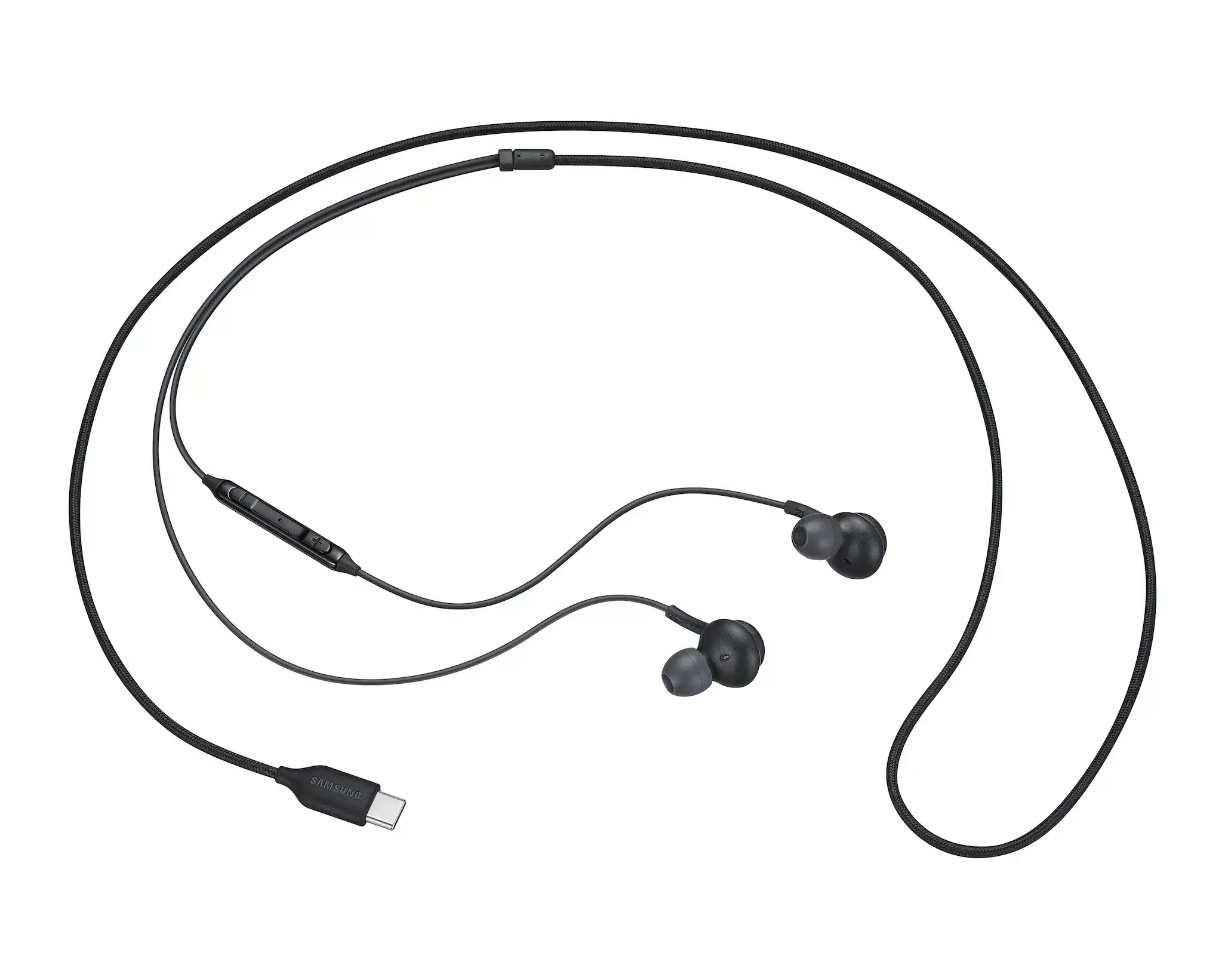 Auriculares Samsung Type-C AKG - Preto (Original) - Image 7