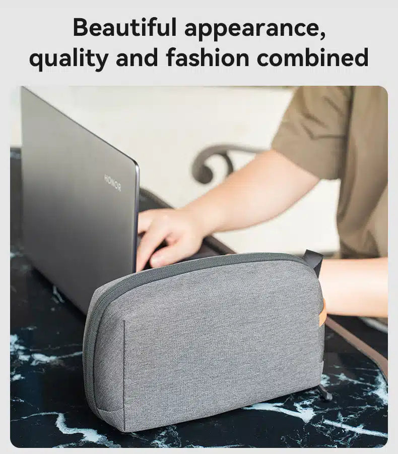 Bolsa organizadora simples e elegante com design em camadas de grande capacidade Yesido - Image 6