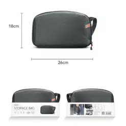 Bolsa organizadora simples e elegante com design em camadas de grande capacidade Yesido - Image 7