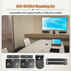 Kit de montagem na parede/teto da Logitech para câmera Rally