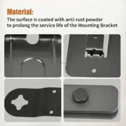 Kit de montagem na parede/teto da Logitech para câmera Rally