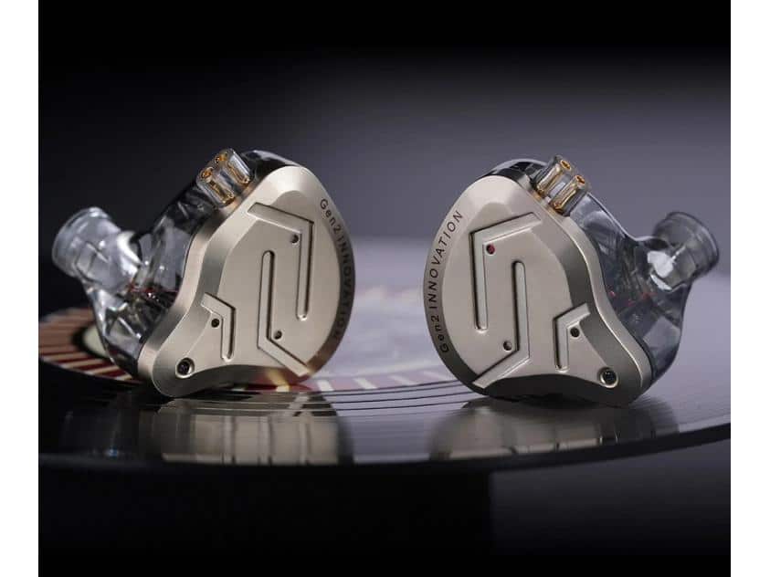 Auriculares de Monitorização Profissional e Gaming KZ ZSN PRO 2 Golden (Original) - Image 4