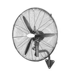 Ventilador de Parede Industrial com Motor CA de Metal Preto