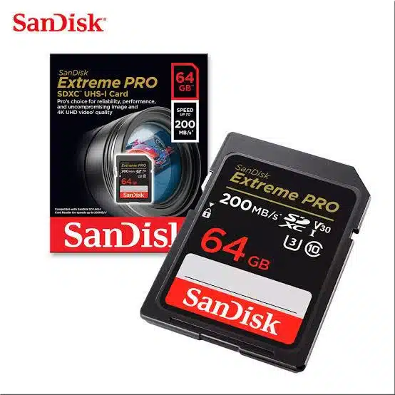 Cartão de Memória SDXC SANDISK Extreme PRO (200MB/s) UHS-I U3 V30 - Image 6