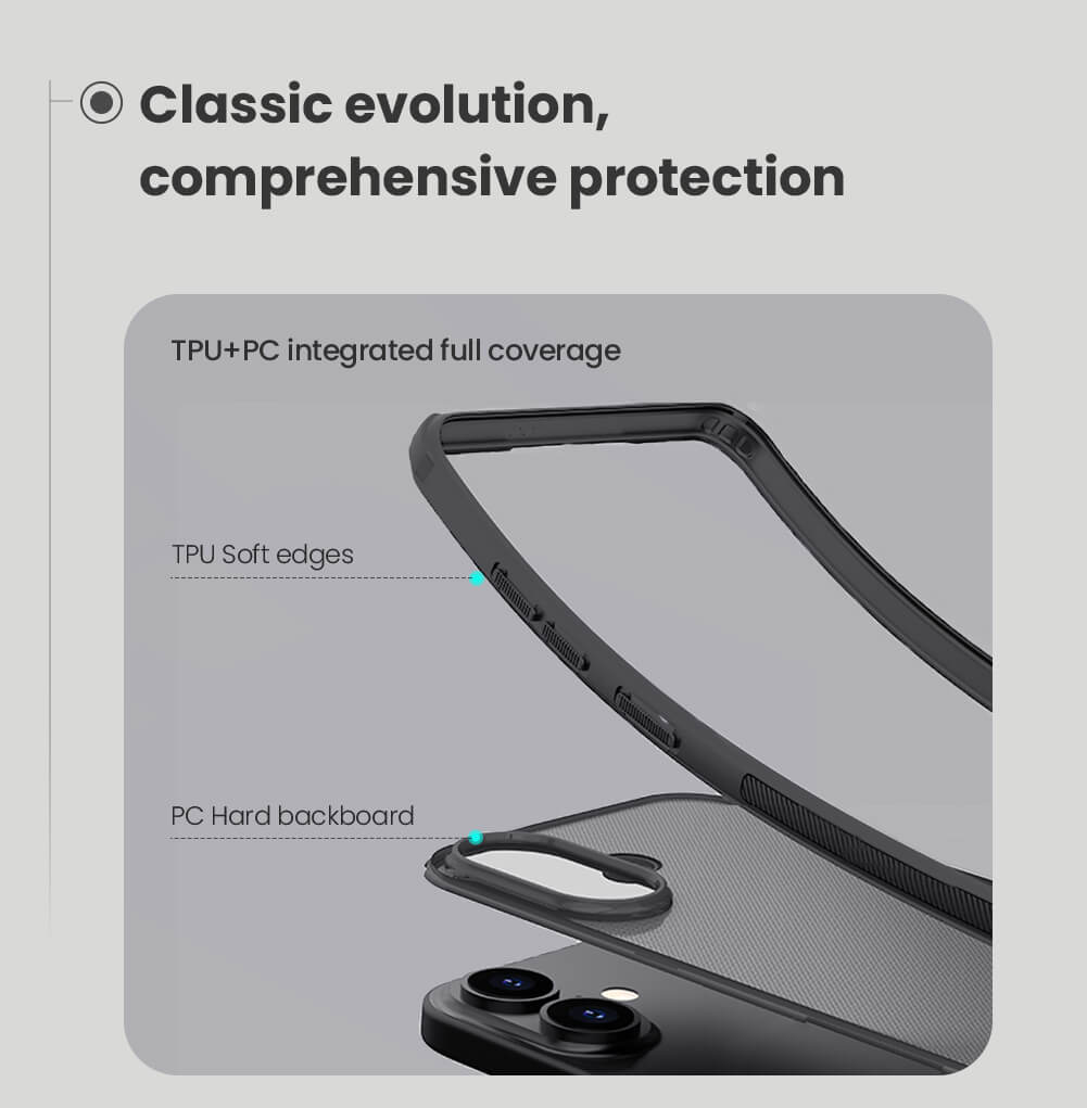 Capa protetora Nillkin Super Frosted Shield Pro Matte versão transparente para Apple iPhone 17 - Image 10