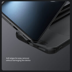 A capa Nillkin CamShield Pro para Huawei Honor Magic 7 Pro combina elementos clássicos, modernos e de proteção. A capa deslizante protege a câmera do telefone contra arranhões e preserva sua privacidade. Feita de PC e TPU ecológicos, materiais resistentes e duráveis. Processada com tecnologia avançada. Boa sensação ao toque. Anti-impressão digital e manchas de óleo. Moldagem em peça única, encaixa perfeitamente no seu dispositivo. Oferece proteção confiável. Airbags resistentes a impactos nos quatro cantos. Cobertura completa. Capa protetora Nillkin CamShield Pro para Huawei Honor Magic 7 Pro Capa protetora Nillkin CamShield Pro para Huawei Honor Magic 7 Pro Capa protetora Nillkin CamShield Pro para Huawei Honor Magic 7 Pro Capa protetora Nillkin CamShield Pro para Huawei Honor Magic 7 Pro Capa protetora Nillkin CamShield Pro para Huawei Honor Magic 7 Pro