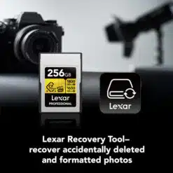Cartão de memória Lexar Professional GOLD CFexpress 4.0 Tipo A de 256 GB