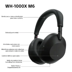 loja Headphones Sony WH-1000XM6 Bluetooth