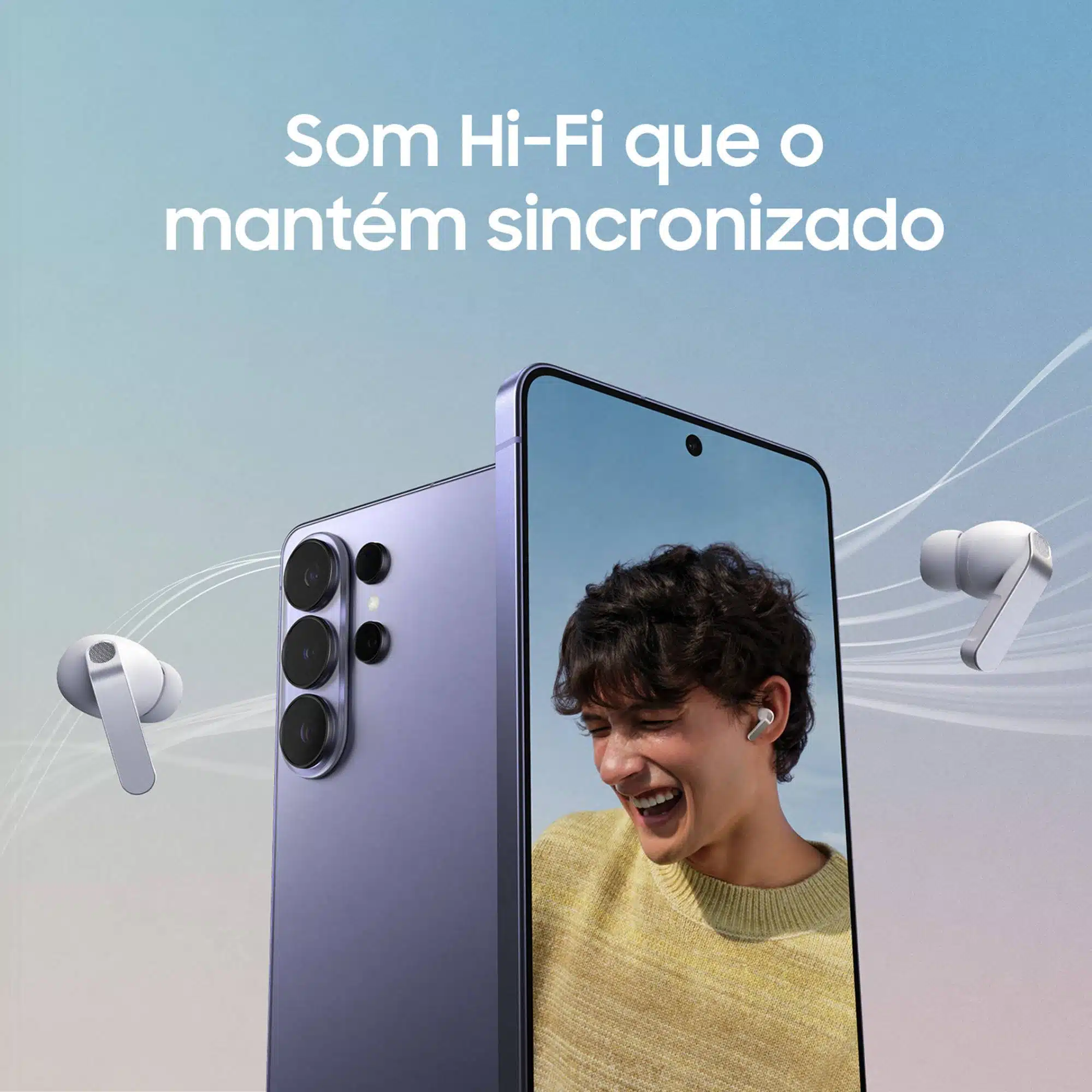 Auriculares Samsung Galaxy Buds 4 Pro Bluetooth Pink Gold (Versão Exclusiva) - Image 6