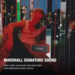 Coluna Portátil Marshall Emberton III Bluetooth Black & Brass