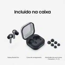 Auriculares Samsung Galaxy Buds 4 Pro Bluetooth Preto - Image 7