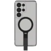 Capa Levelo Spira MagSafe Clear Grip para S26 Ultra - Preta loja luanda
