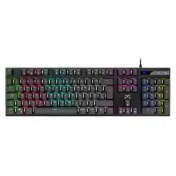 Teclado Gaming MATRICS X-Breed (Semi-mecânico - Português - Preto) |