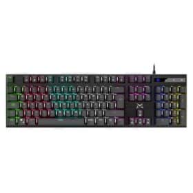 Teclado Gaming MATRICS X-Breed (Semi-mecânico - Português - Preto) |