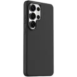 Capa Magsafe Levelo Peru em couro integral para S26 Ultra - Preta - Image 2