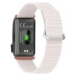 Pulseira Inteligente Porodo Trackfit Pro com Suporte para Aplicativo, Monitoramento de Atividades e Sono com Frequência Cardíaca, Dispositivo Vestível para Saúde e Bem-Estar, Fitband Inteligente, 10 Dias de Autonomia, Resistente à Água