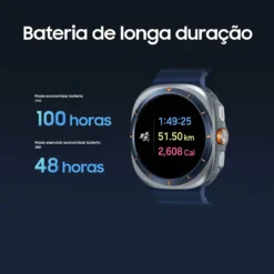 Smartwatch Samsung Galaxy Watch Ultra 2025 47mm GPS + LTE Cinzento loja de tencologia