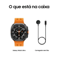 Smartwatch Samsung Galaxy Watch Ultra 2025 47mm GPS + LTE Cinzento