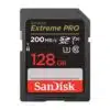 Cartão de Memória SDXC SANDISK Extreme PRO 128GB (200MB/s) UHS-I, U3, V30 Angola