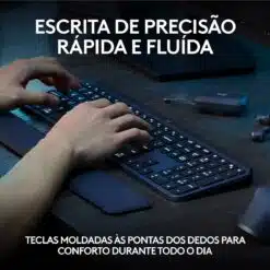 Alternative view of Teclado Logitech MX Keys S Bluetooth PT Graphite
