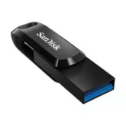 Pen Drive SANDISK Ultra Dual Drive Go 256GB USB 3.2 Gen 1 Type-C Preta angola