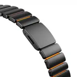 Braceletes de borracha de fluoroelastômero de titânio com fecho magnetico p/ Apple Watch 49 mm (Ultra/Ultra 2/Ultra 3) - Imagem 4
