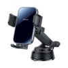 Suporte para celular veicular Yesido C279 com painel de vidro giratório 360° e fixação por ventosa.