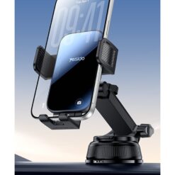 Suporte para Telefone com Ventosa de Vidro Ajustável em Altura e Rotação de 360 Graus, Anti-choque - Image 4
