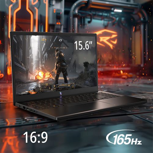 Portátil Gaming Acer Nitro V15 FHD de 15,6" 165Hz Intel Core i9-13900H |16GB RAM| SSD 512GB| GeForce RTX 5060|W11 Pro Preto Obsidiana | NH.QZ8EM.001 - Image 4