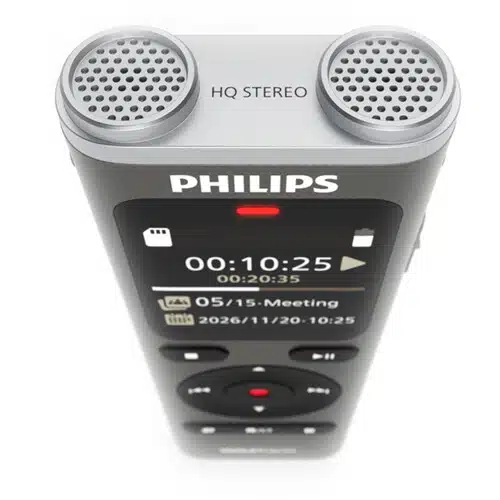 Gravador de áudio Philips VoiceTracer DVT2075 - Imagem 5
