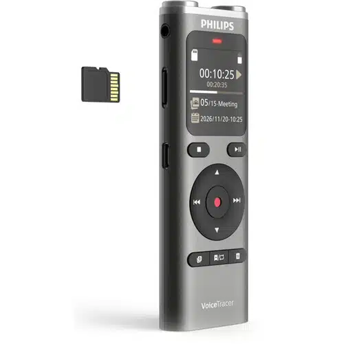 Gravador de áudio Philips VoiceTracer DVT2075 - Imagem 9
