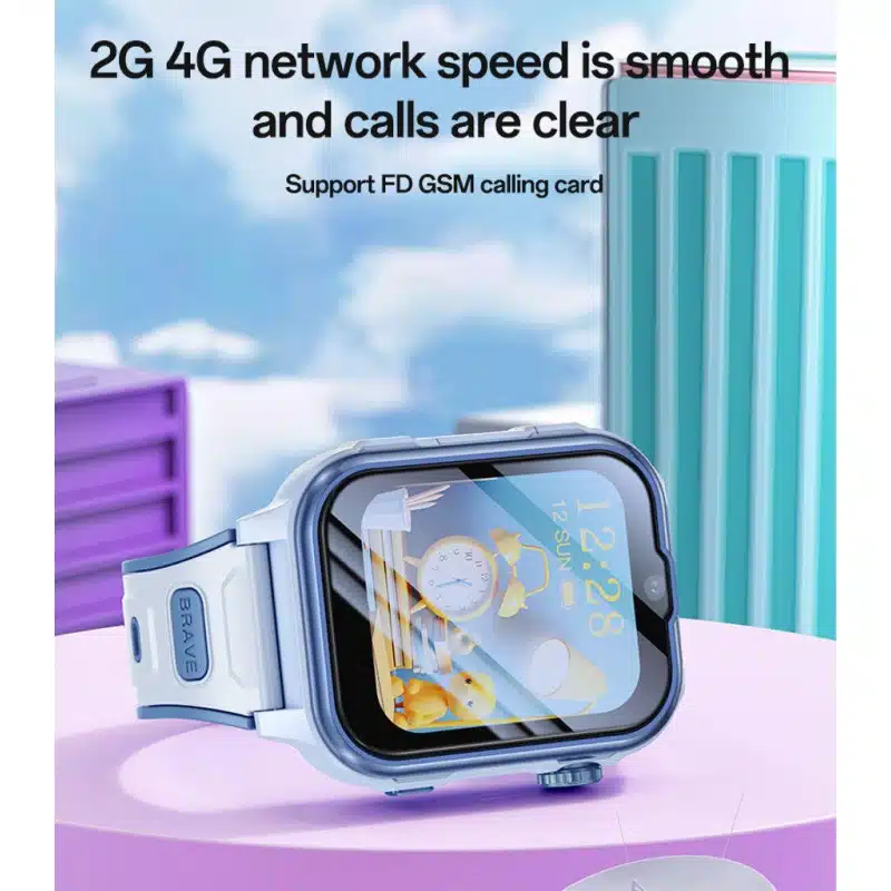 Relógio inteligente infantil 4G à prova d'água IP67 com GPS, chamadas de vídeo e função SOS YESIDO - Image 12