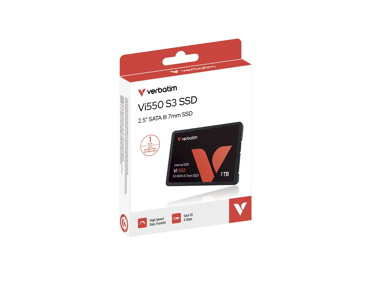 SSD interno SATA 6 Gbps Verbatim VI550 S3 1 TB 2,5" (6,35 cm) - Image 3