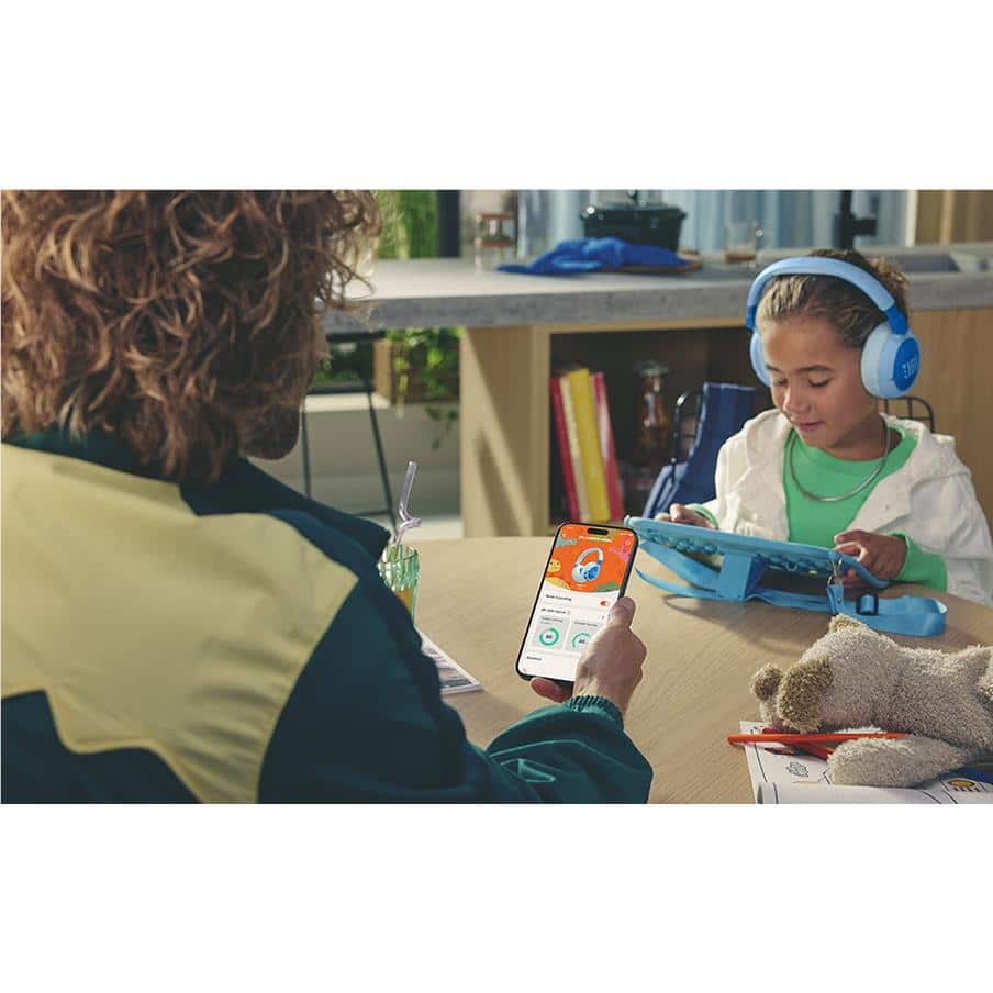 JBL Junior 470NC controle parental com volume e tempo de reprodução personalizáveis Bluetooth 5.3 - Image 7