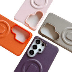 Capa de Couro Compatível com Magsafe à Prova de Choque Tadagee para Samsung Galaxy S26 Ultra