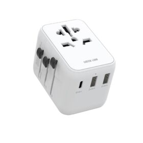 Adaptador de viagem universal Green Lion 20W - Branco loja em luanda