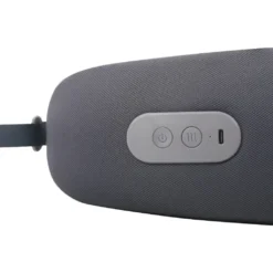 Travesseiro Ergonômico Green Lion com Função de Massagem para o Pescoço - Cinza