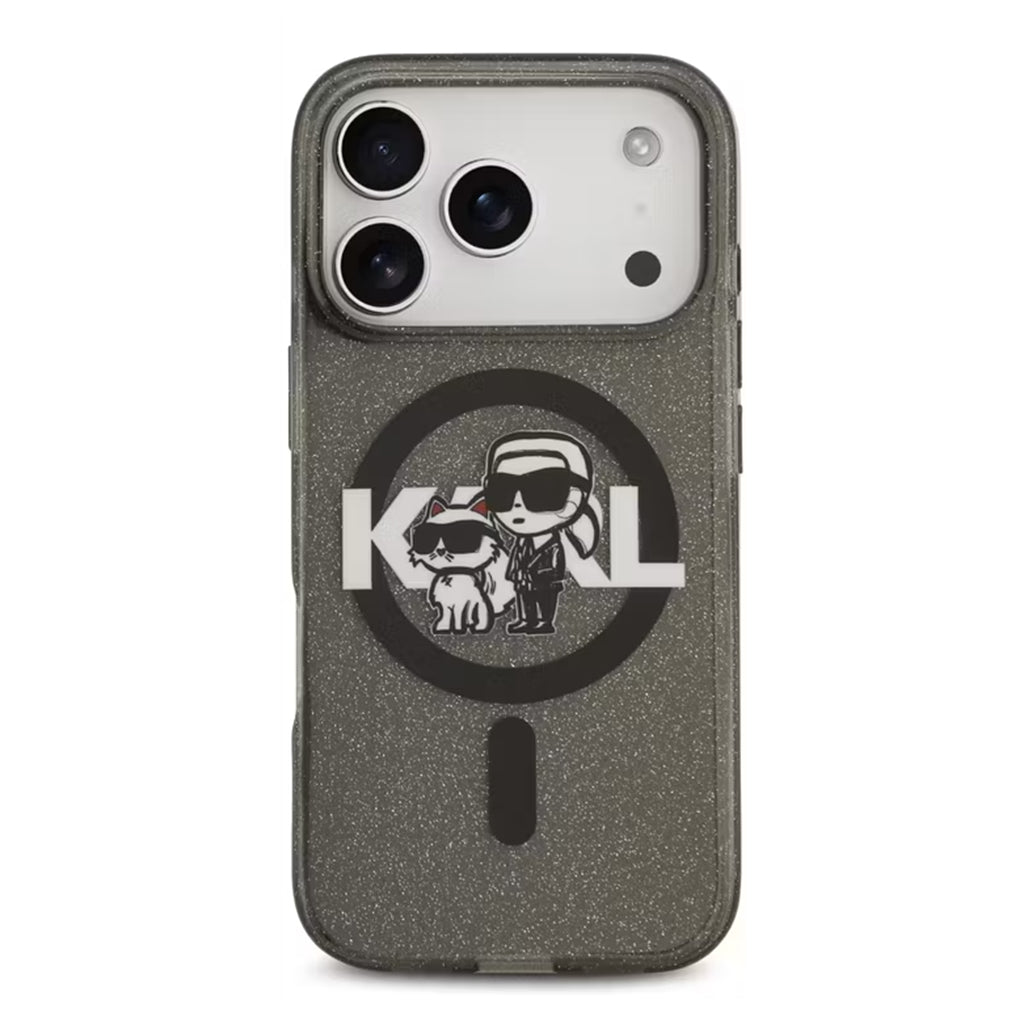 Capa Karl Lagerfeld para iPhone 17 Pro Max com MagSafe e Glitter - Image 4