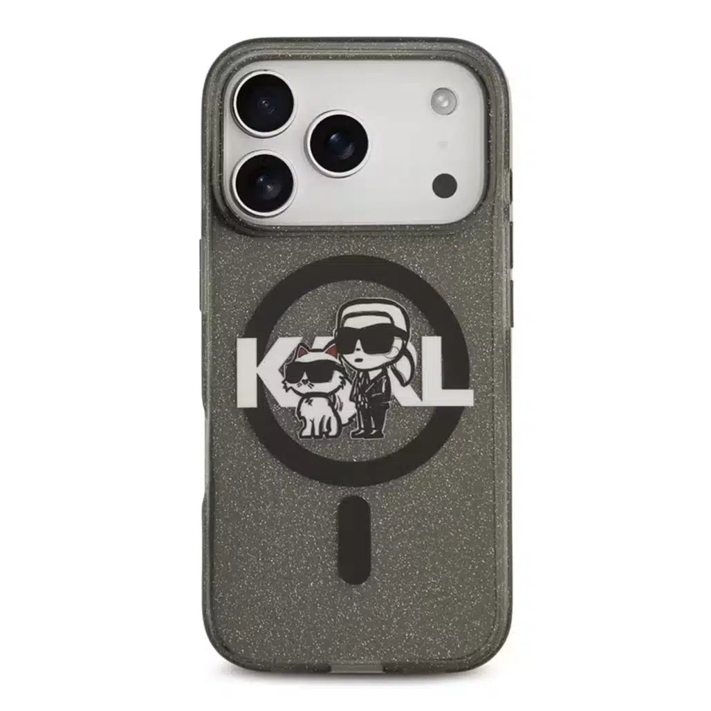 Capa Karl Lagerfeld para iPhone 17 Pro Max com MagSafe e Glitter - Image 4