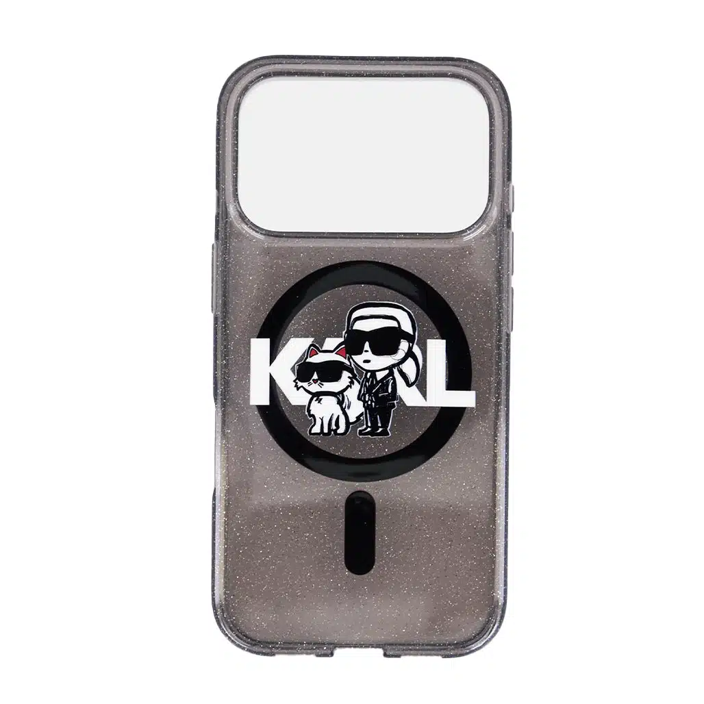 Capa Karl Lagerfeld para iPhone 17 Pro Max com MagSafe e Glitter - Image 3