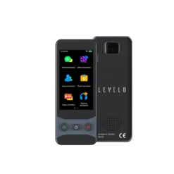 Levelo FluentLink Tradutor de Voz Offline e Online - Cinza