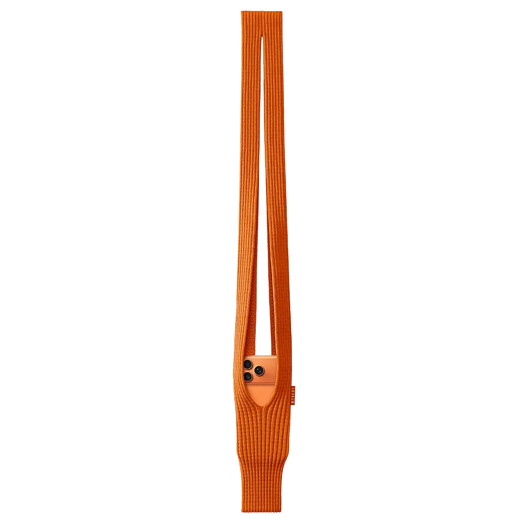 Suporte para celular Levelo Holdr com bolso transversal angola