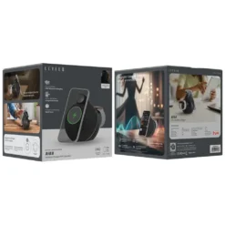 Carregador sem fio Levelo Aira com alto-falante - Preto