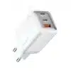 Mcdodo 67W Mini GaN 5 Fast Charger Cellphone Charger Multiport Charger USB - White