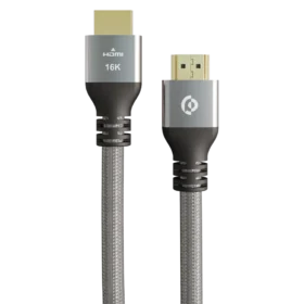 Cabo HDMI para HDMI Powerology Zaap de 2 m - Cinza angola