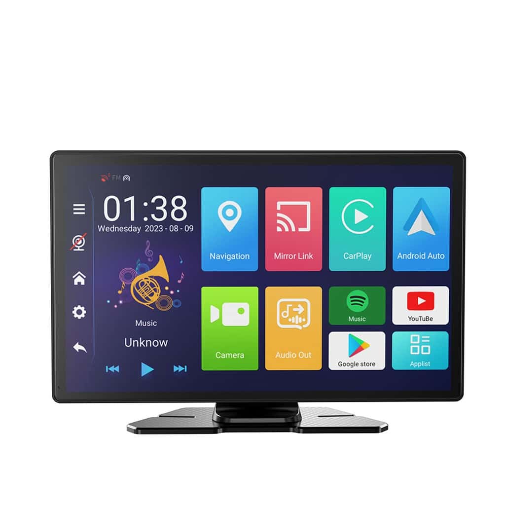 Porodo Display Screen 13 Android com DVR-4+64GB - Preto