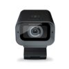 Webcam Porodo Gaming 2K 30fps com foco automático, microfone embutido e tripé.