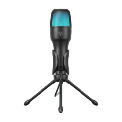 Microfone condensador para jogos Porodo - Preto