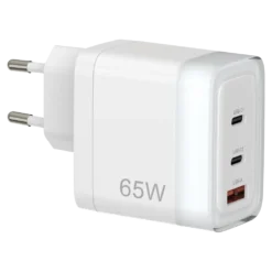 Adaptador de carregamento rápido Powerology Lunex Series - Branco