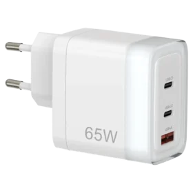 Adaptador de carregamento rápido Powerology Lunex Series - Branco